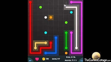 Flow Game Level - 757 [11x11] Mania Connect the Dots