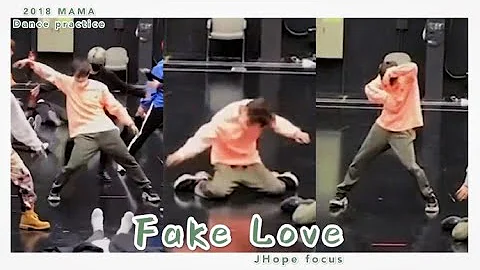 'Fake Love' dance practice 방탄소년단 제이홉 직캠 BTS J-Hope Focus