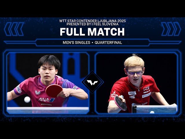 FULL MATCH | Sora Matsushima vs Felix Lebrun | MS QF