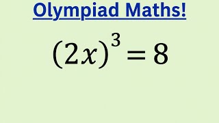 99% Failed This Olympiad Maths Question! Can You Solve It