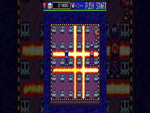 Super Bomberman 5 - (Boss) Pirata Bomber And Subordinate Bomber Vs Plunder Bomber + Warooi #gaming