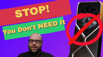 STOP! YOU don’t NEED a new Nvidia RTX GPU, because of THIS...