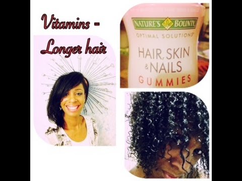 How to grow thicker and longer hair/Nature Bounty review - YouTube