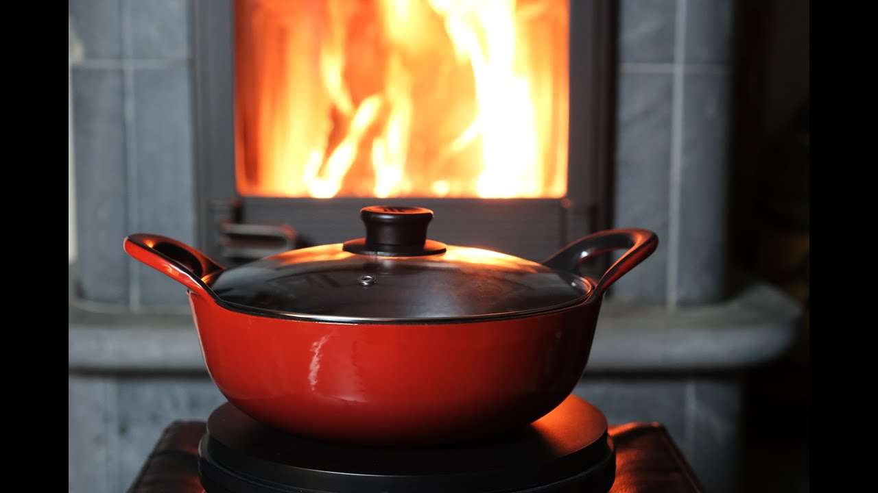 3-Quart Enameled Cast Iron Casserole Dish with Lid - Zelancio.com