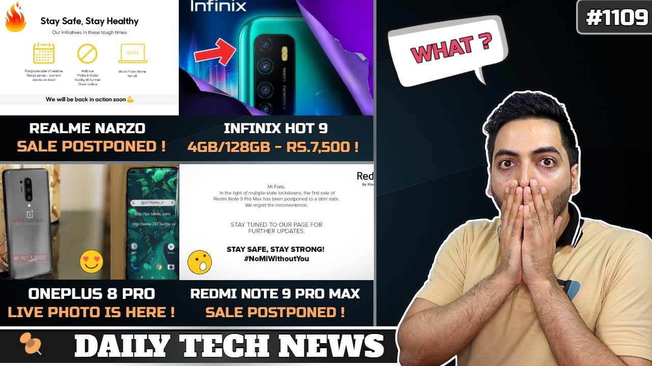 Realme Narzo Postponed,Samsung M51 Punch Hole,Kirin 820 Antutu,Redmi Note 9 Pro Max Postponed #1109