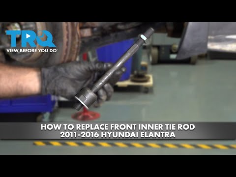 How to Replace Front Inner Tie Rod 2011-2016 Hyundai Elantra