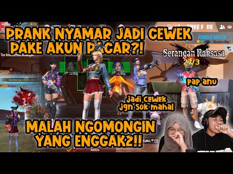 PRANK NYAMAR JADI CEWEK LAGI BARENG PACAR?! MALAH BEGINI JADINYA..