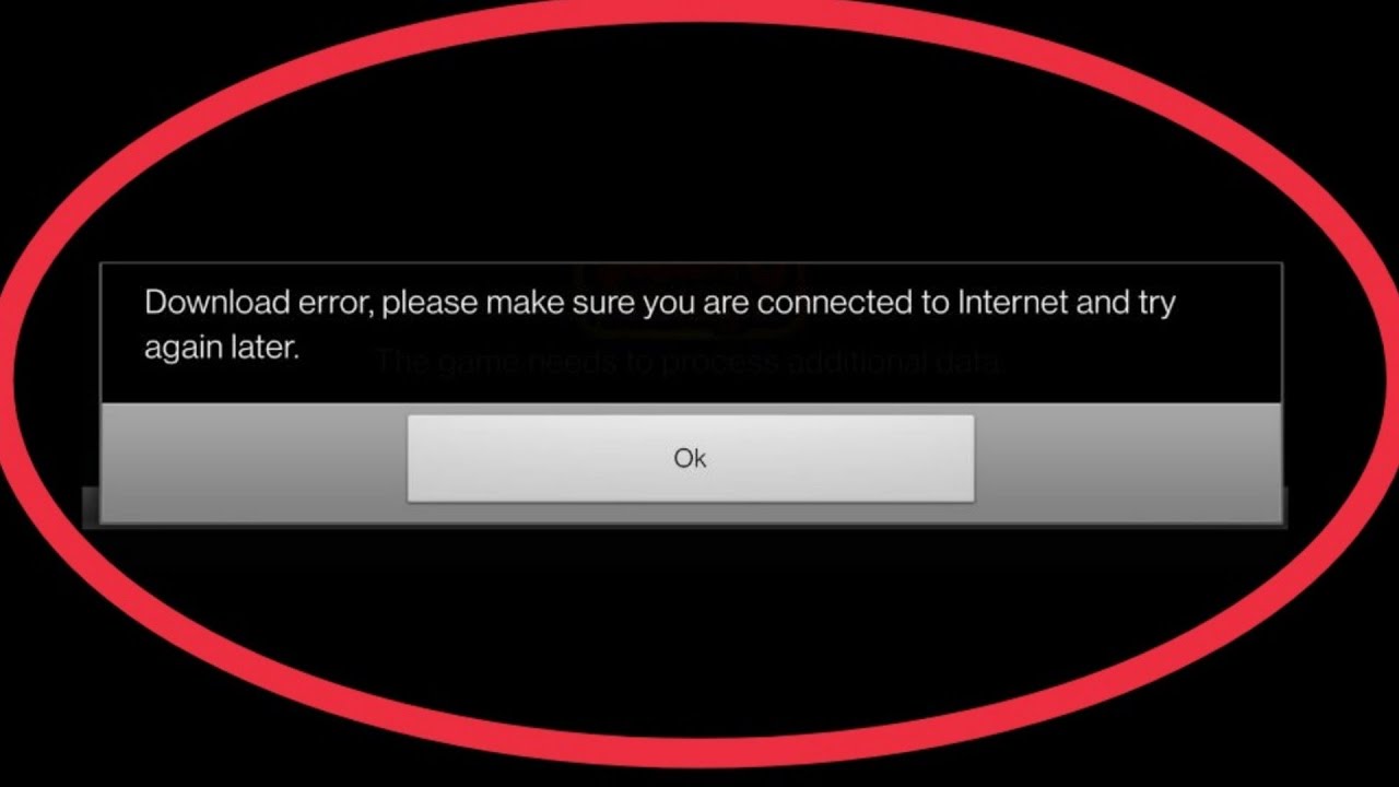 Gobliiins Fix Download error, Please make sure you are connected to
