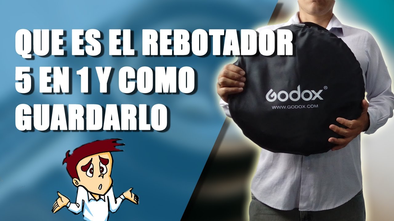 Como usar el  Rebotador 5 en 1(Reflector Refractasol) - GODOX 😮