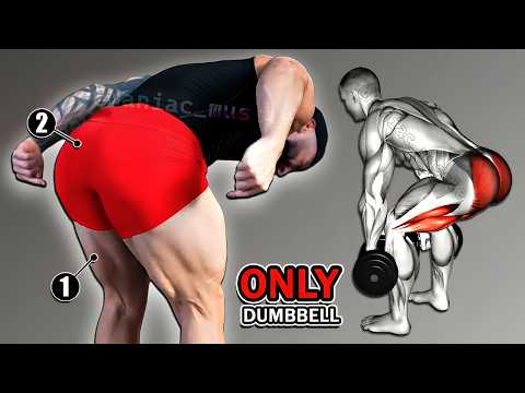 9 Best Exercises To Hamstring And Glute With Dumbbells
