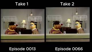 Sesame Street Take Comparison Ernie And Bert- B Sting 1969-1970