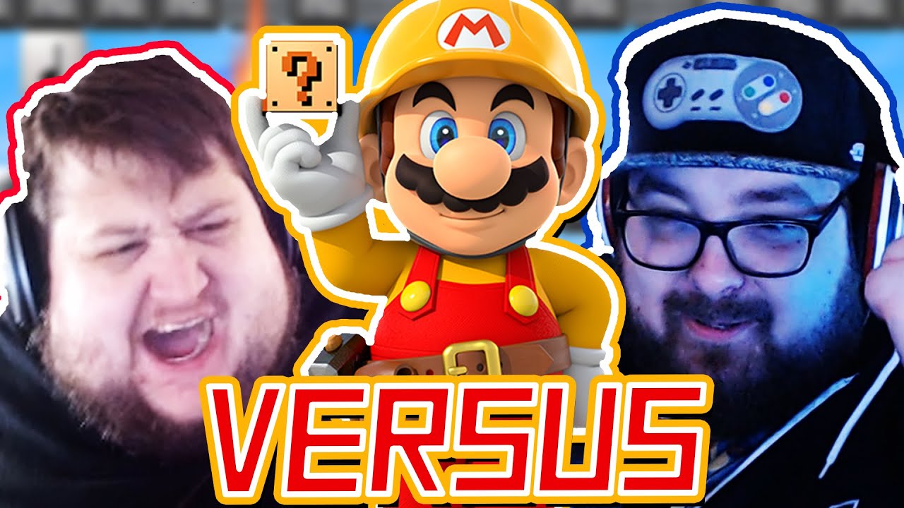 Wolo vs. Cornel in Super Mario Maker 2 !