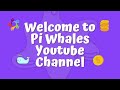 Welcome to Pi Whales Youtube Channel