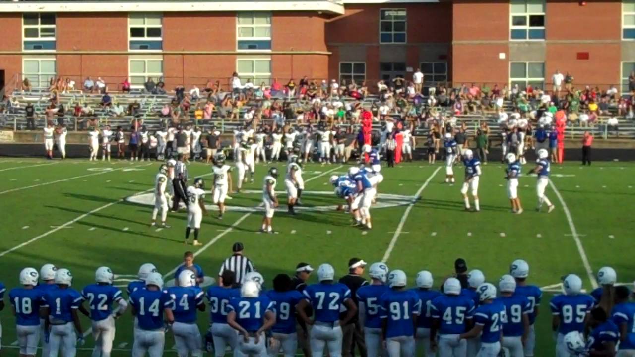 2016 South Johnston Trojans 25 Clayton Comets 26 football game YouTube