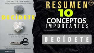 DECÍDETE | RESUMEN | DECISIVE | CHIP HEATH & DAN HEATH || #educaciónfinanciera
