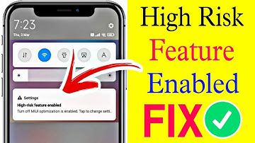 How to fix high risk feature enabled xiaomi problem solved | high risk feature enabled solution