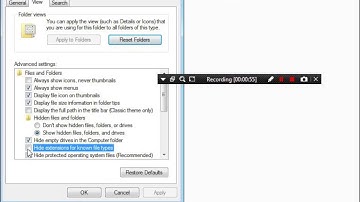 how to show file name extension windows 7/8/8.1/10