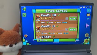 CraZy III by DavJT 100%| Geometry Dash | HieustanGMD