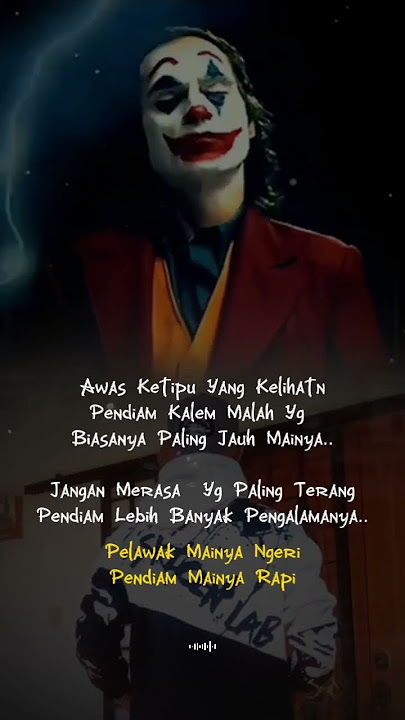 diam buka berarti cupu#shot #masukberanda #kata #joker