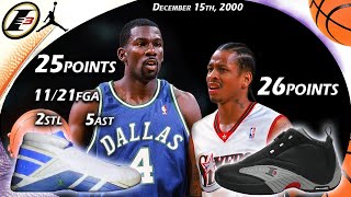 Allen Iverson VS Michael Finley Face-off December 15th 2000