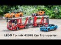 LEGO Technic 42098 Car Transporter unboxing, speed build and detailed review