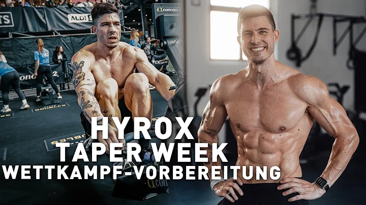 HYROX TAPER WEEK - My training week before the race