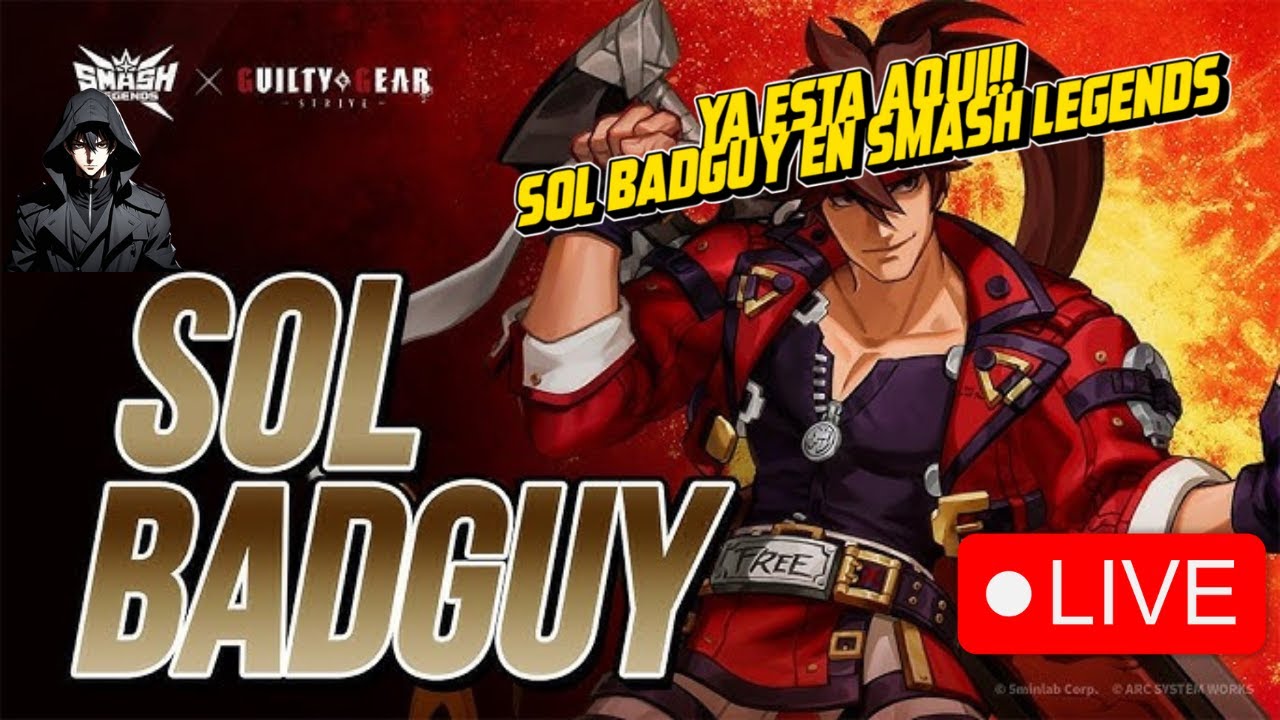YA ESTA AQUI!! SOL BADGUY EN SMASH LEGENDS!NUEVA LEYENDA ANALISIS Y ...