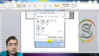 الجداول في الوورد، كل ما يخص الجداول
