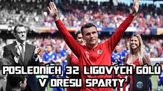 David Lafata - 32 posledních ligových gólů v dresu Sparty