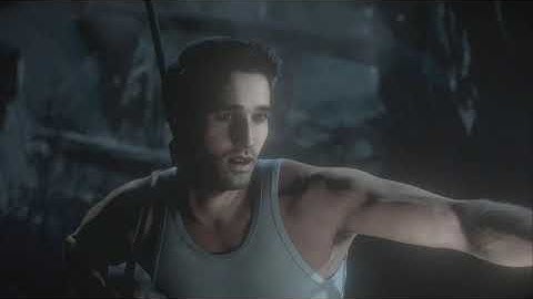 Until Dawn Mike runs after Jessica
