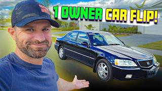 How To Flip Cars - I Found This Old 1 Owner Acura At A Donation Auction