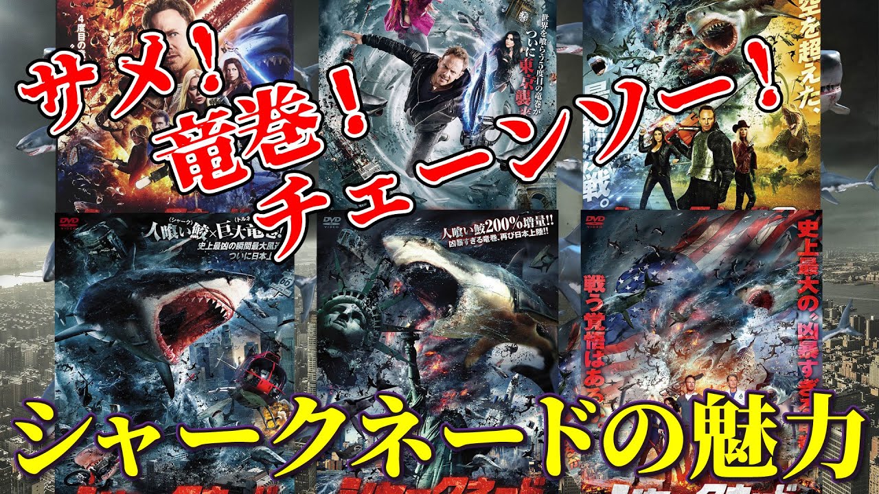 B級サメ映画の金字塔！シャークネードとは結局どんな作品だったのか？サメ好きガチ勢が魅力やトリビアを徹底解説！