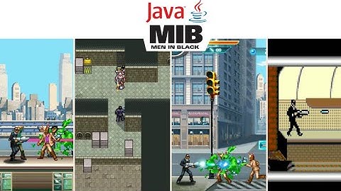 Evolution Men in Black Games for Java Mobile
