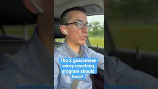 Only Go With Coaching Programs That Offer A Guarantee