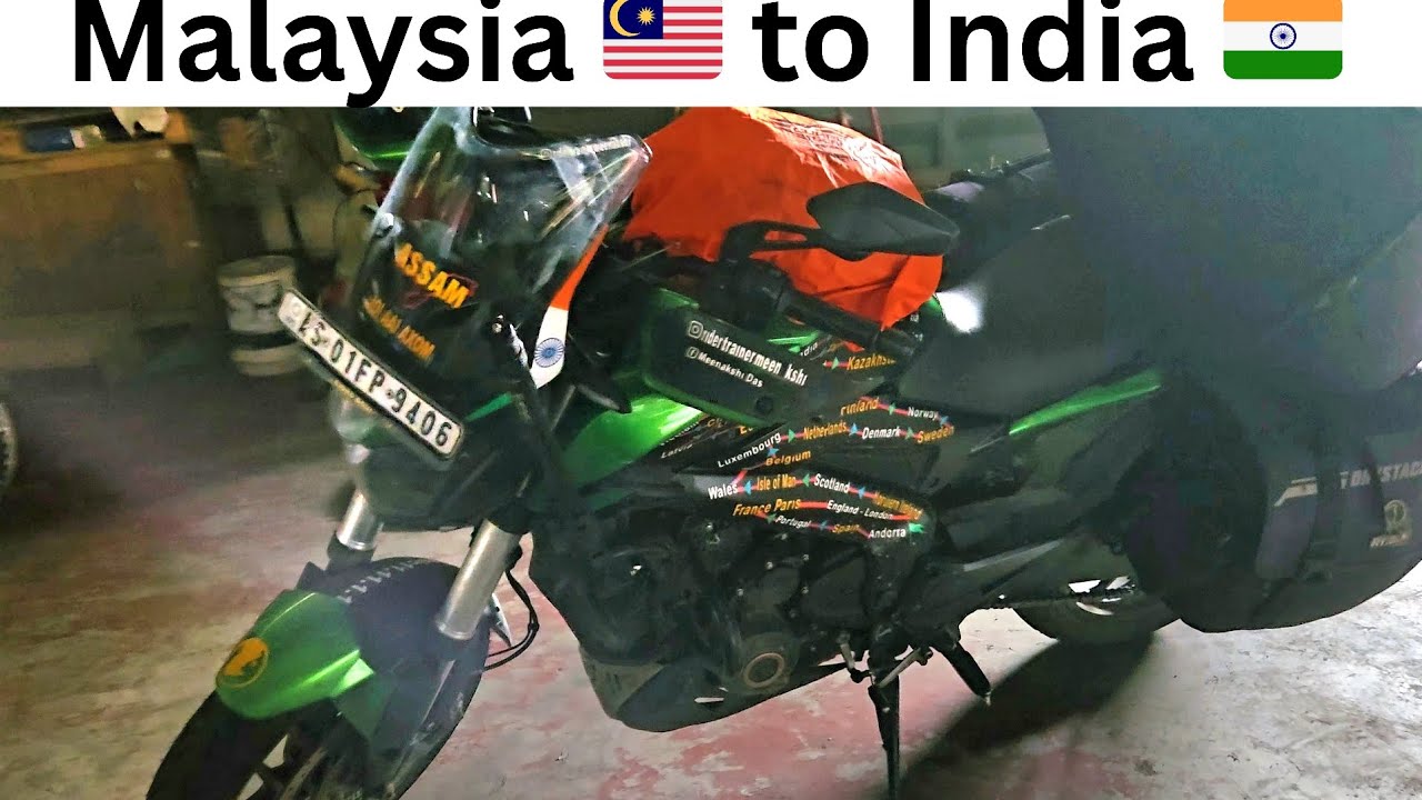 Malaysia 🇲🇾 to Mumbai India 🇮🇳 | World Ride Complete  🏍 