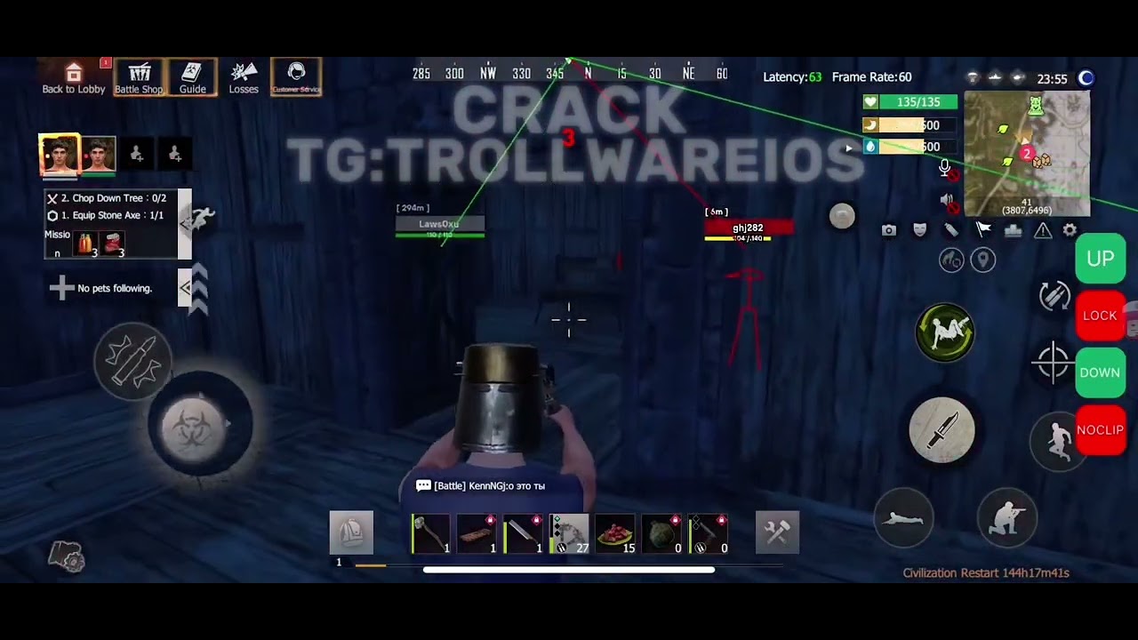 LAST ISLAND OF SURVIVAL IOS HACK FOR NON JAILBREAK | AQREH HACK SUPPORT ALL DEVICES | CRACK