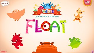 ABC Fun with FLOAT π | Endless Alphabet Learning for Kids | Dive into the World of Words π