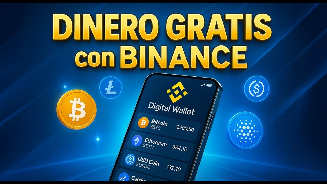 Binance REGALA criptomonedas💸 ¿Dinero gratis en cripto? (Launchpool)