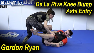 De La Riva Knee Bump Ashi Entry by Gordon Ryan