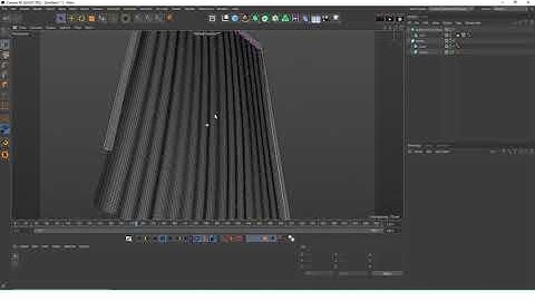 Dynamic Cloth Simulation with Camera Pan using Cinema 4D Tutorial