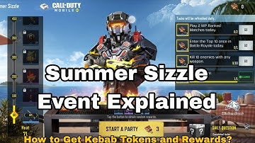 Summer Sizzle Event Explained | How to Get Kebab Tokens and Rewards Cod Mobile