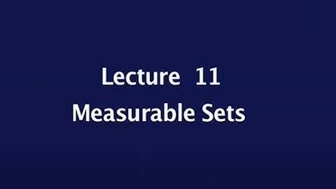 Measurable sets #swayamprabha #CH38SP