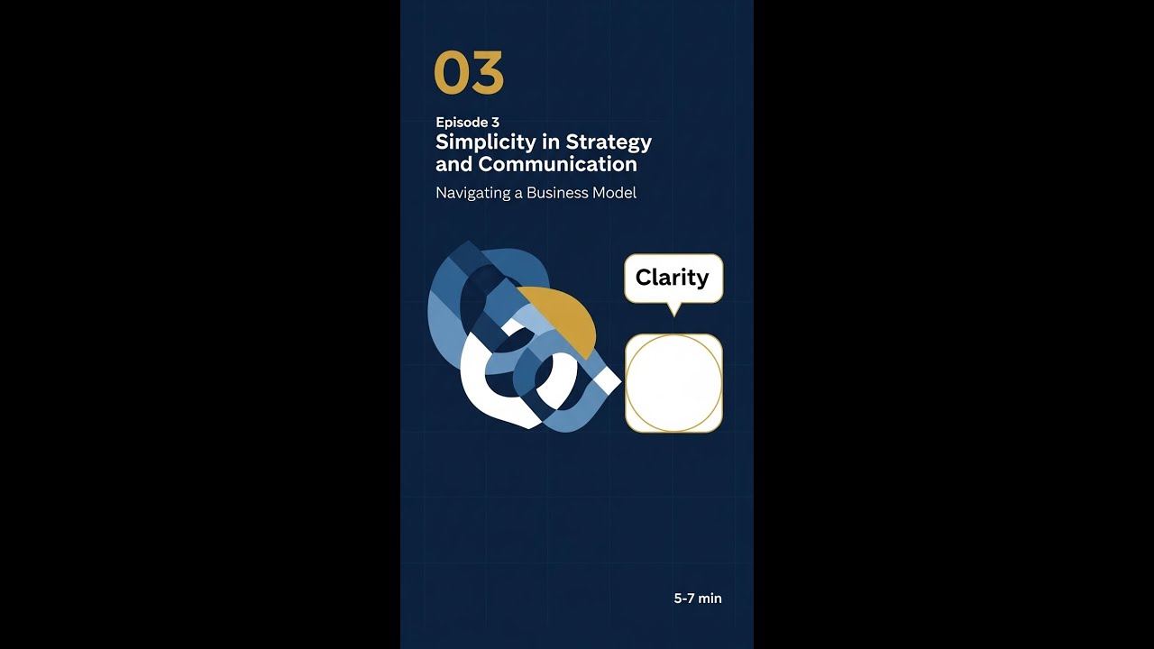 Episode 3   Simplicity in Strategy and Communication