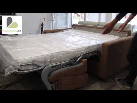 TEXAS / DUSTER Schlafsofa mit Klappfunktion von sofaplus - Gästebett - mysofabed.de
