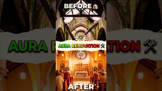 Abandoned Church Completely Restored! 😱 Church Restoration Timelapse | Aura Renovation✨ #restoration