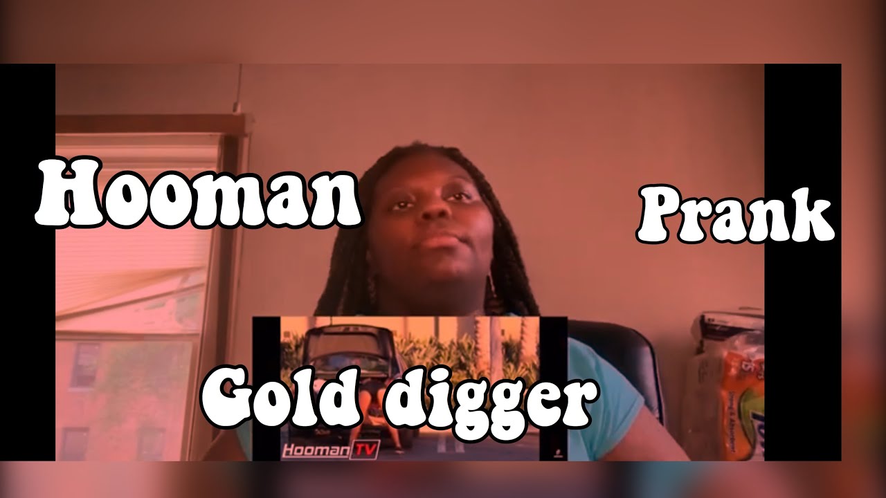 Hooman TV: GOLD DIGGER PRANK PART 1 (Best Recation) - YouTube