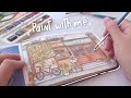  paint with me 1  a cafe nearby  watercolor painting