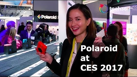 Instant snaps made easy with Polaroid at CES 2017