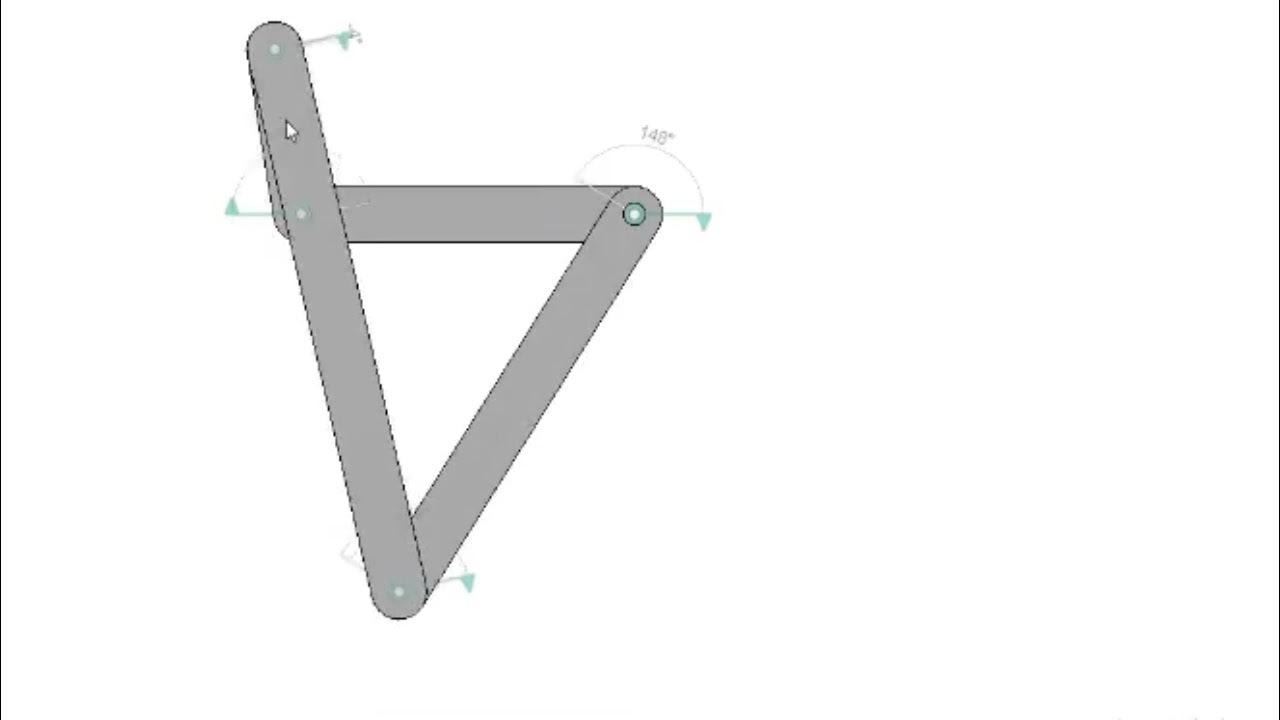 Mechanical advantage and Transmission angle in fourbar mechanism YouTube