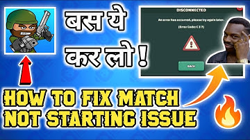 😍Mini Militia Mach Starting Problem Solved | Mini Militia Loading Problem | Mini Militia | Da2